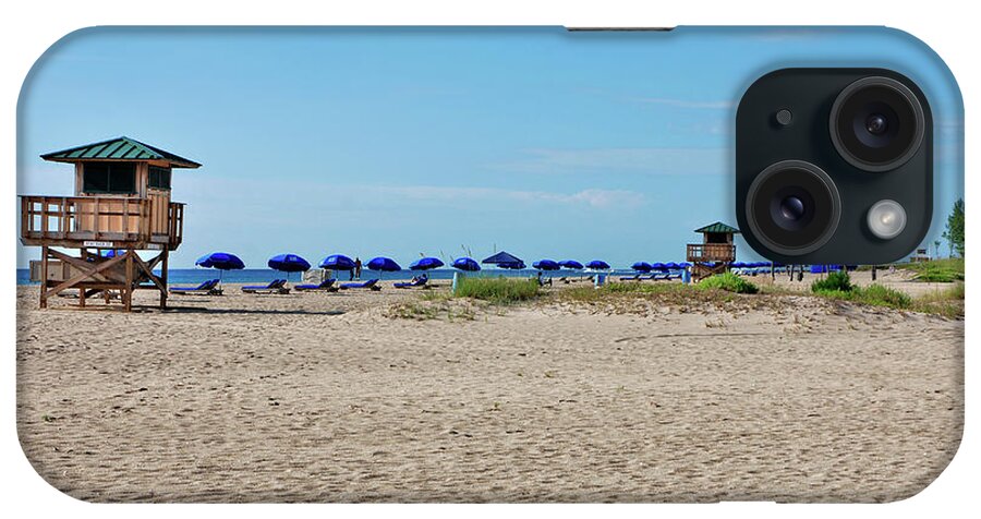 Beach iPhone Case featuring the photograph 23- Singer Palms by Joseph Keane