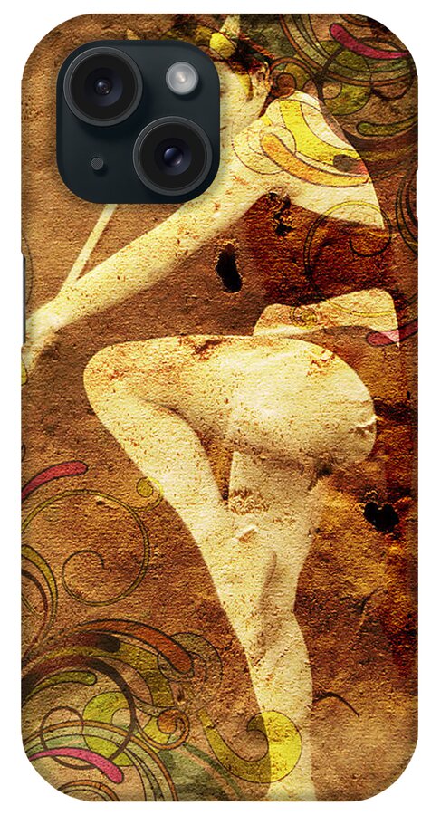 Nostalgic Seduction iPhone Case featuring the photograph Winsome Woman #14 by Chris Andruskiewicz