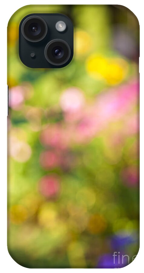 Flower iPhone Case featuring the photograph Flower garden in sunshine 4 by Elena Elisseeva