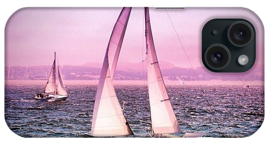 San Francisco Bay iPhone Case featuring the photograph San Francisco bay #3 by Luisa Azzolini
