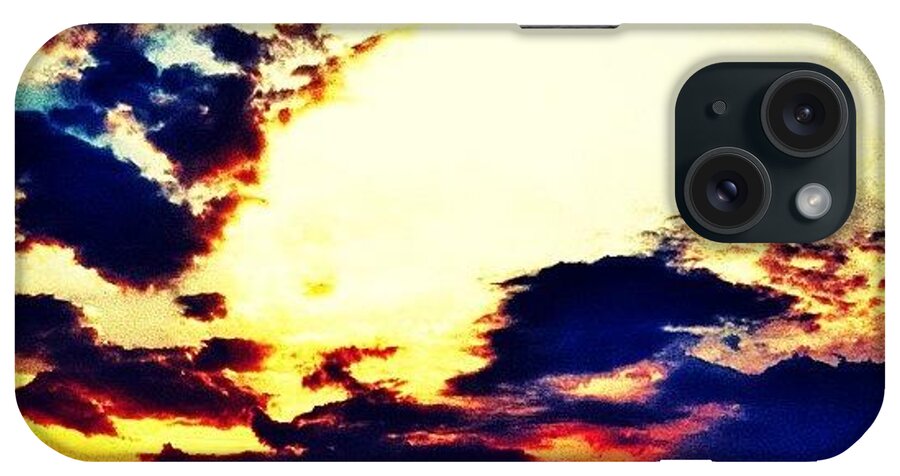 Instaclouds iPhone Case featuring the photograph Sunset #3 by Katie Williams