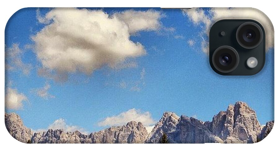 Beautiful iPhone Case featuring the photograph Dolomites #32 by Luisa Azzolini