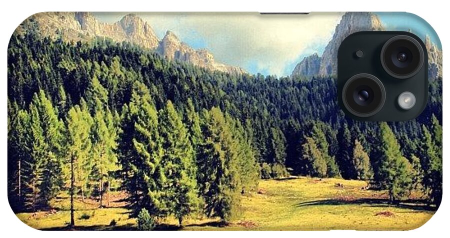 Beautiful iPhone Case featuring the photograph Dolomites #34 by Luisa Azzolini