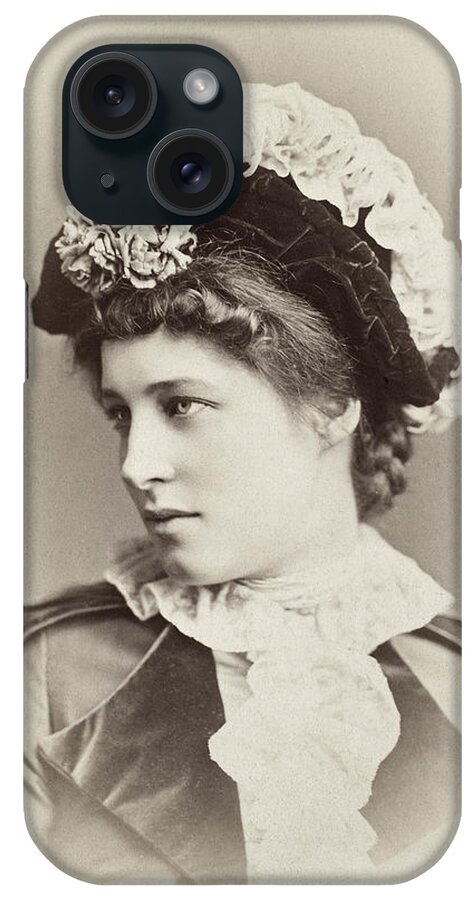 19th Century iPhone Case featuring the photograph Lillie Langtry (1852-1929) #4 by Granger