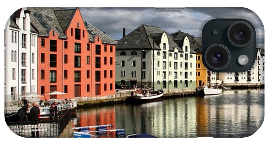 Alesund iPhone Case featuring the photograph Alesund - Norway #5 by Luisa Azzolini