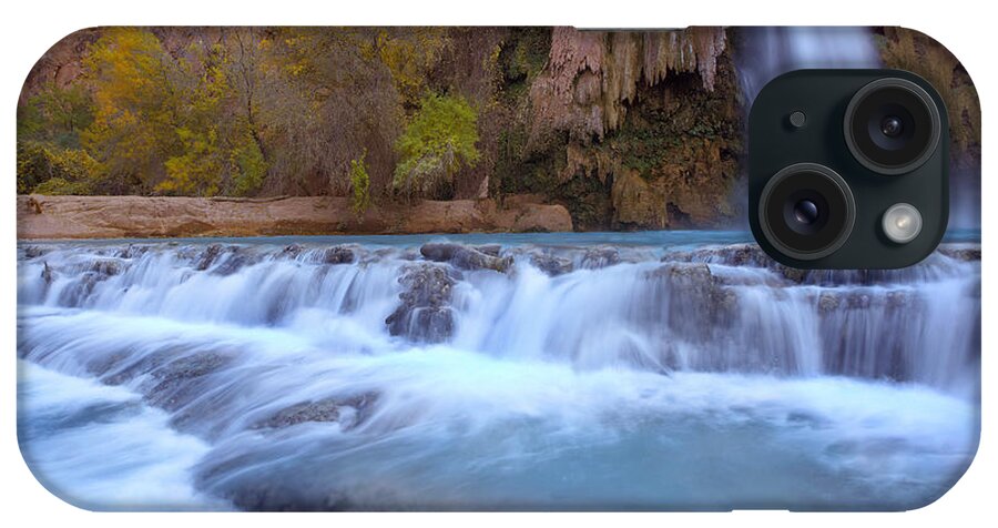 00438953 iPhone Case featuring the photograph Havasu Falls Grand Canyon Arizona #5 by Tim Fitzharris