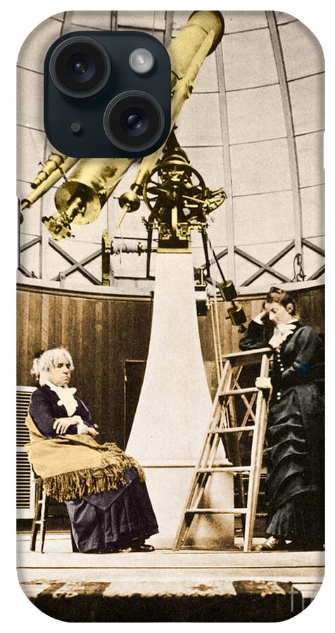 Science iPhone Case featuring the photograph Maria Mitchell American Astronomer #8 by Science Source