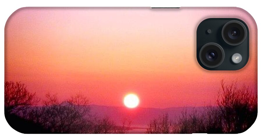 Scenery iPhone Case featuring the photograph Scottish Sunset #5 by Luisa Azzolini