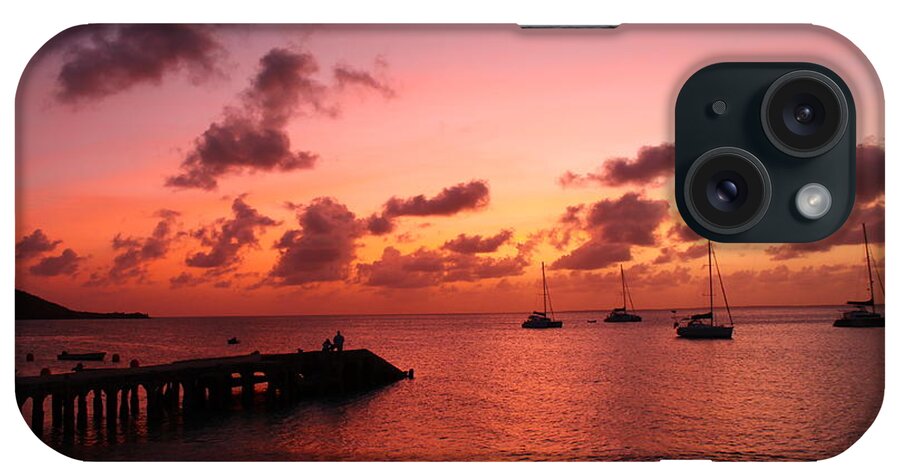 Sunset iPhone Case featuring the photograph Sunset #5 by Catie Canetti