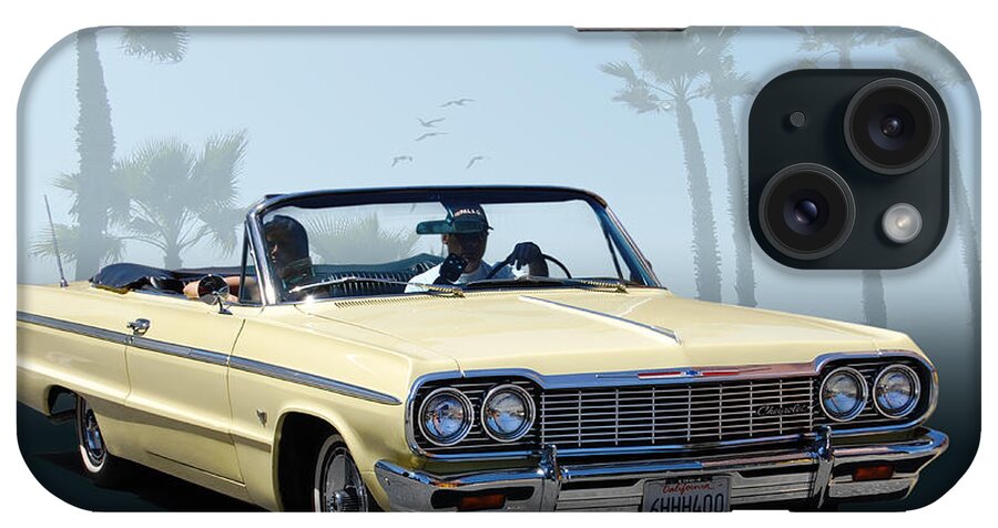Hot Rod iPhone Case featuring the photograph 64 Impala by Bill Dutting