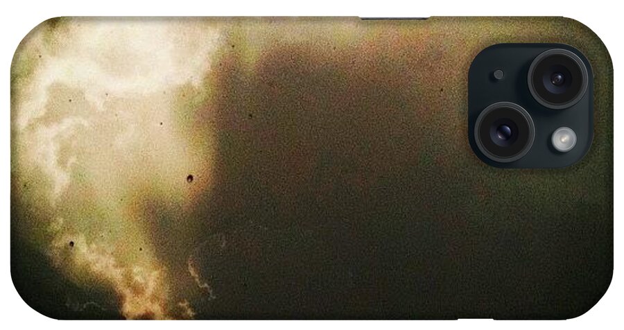 Climaenelcaribe iPhone Case featuring the photograph A Crack In Heaven 1 by Ivan Belvis