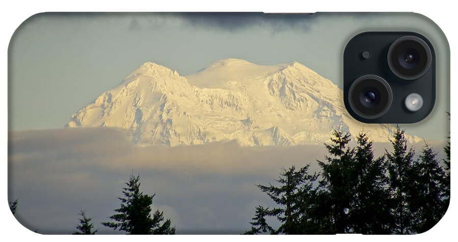 Photography iPhone Case featuring the photograph A Peek at the Peak by Sean Griffin