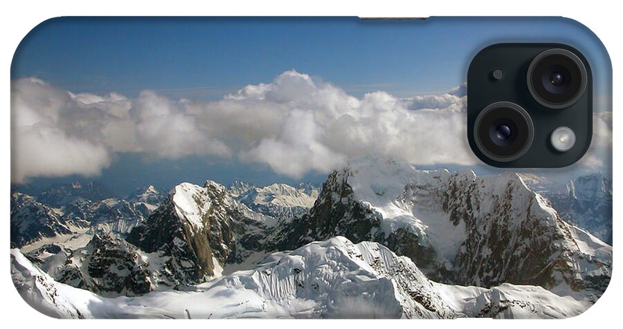 Above Mount Mckinley iPhone Case featuring the photograph Above McKinley by Kay Lovingood