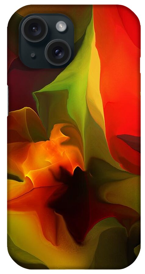 Fine Art iPhone Case featuring the digital art Abstract 050612 by David Lane