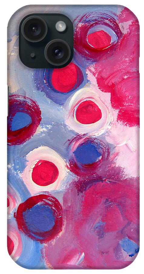 Abstract Art iPhone 15 Case featuring the painting Abstract VI by Patricia Awapara