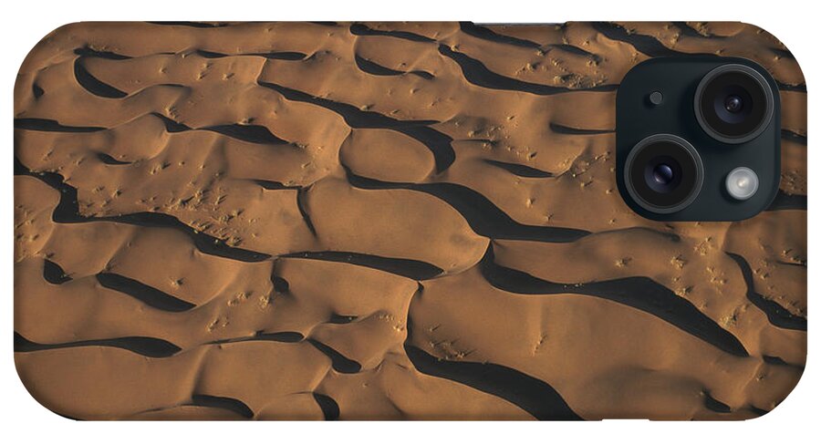 Mp iPhone Case featuring the photograph Aerial View Of Sand Dunes by Pete Oxford