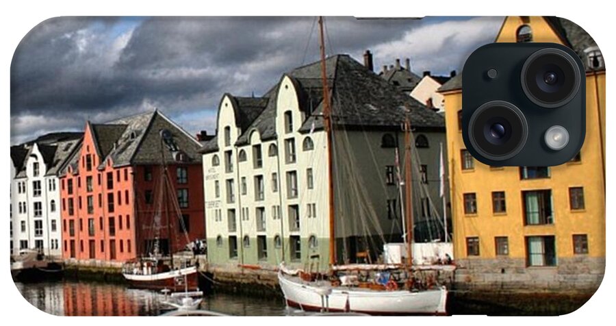 Alesund iPhone Case featuring the photograph Alesund - Norway by Luisa Azzolini