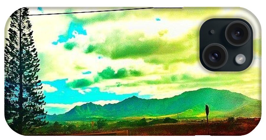 Beautiful iPhone Case featuring the photograph Another #cloudy Day In The #paradise by Yzza Sebastian