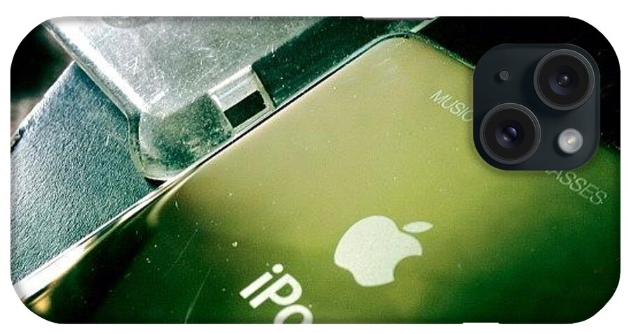 Apple iPhone Case featuring the photograph Apple Uncovered #ipod #nano #apple by Hector Lopez ✨