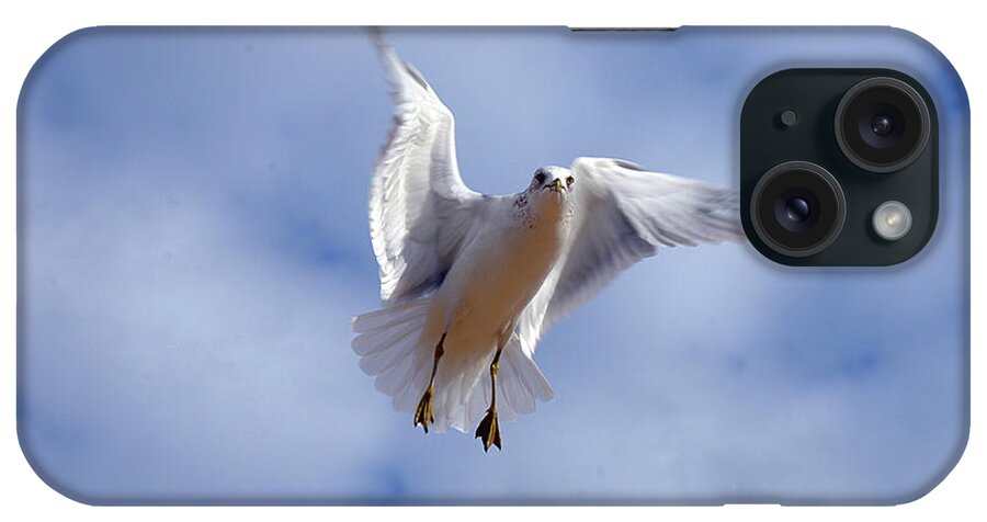 All Rights Reserved iPhone Case featuring the photograph Applying Brakes in Flight by Clayton Bruster