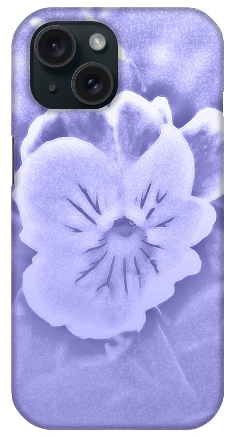 Pansy iPhone Case featuring the photograph Artistic Pansy by Karen Harrison Brown
