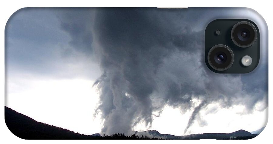 Storm Clouds iPhone Case featuring the photograph As The Storm Passed 1 by Peggy Miller