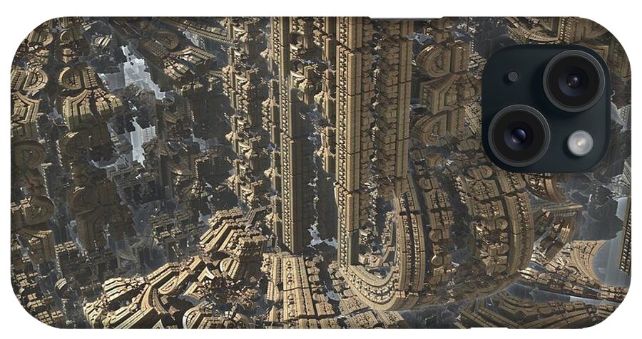 Fractal Art iPhone Case featuring the photograph Atlantis by Jacob Bettany