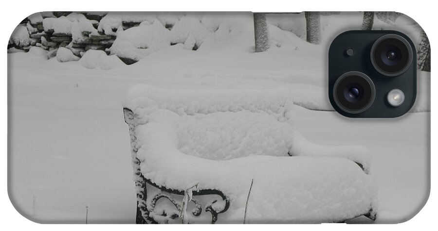 Snow iPhone Case featuring the photograph Baby Its Cold Outside by Kim Galluzzo