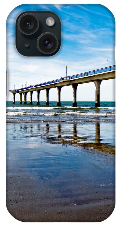 Pier iPhone Case featuring the photograph New Brighton Pier #1 by Roseanne Jones