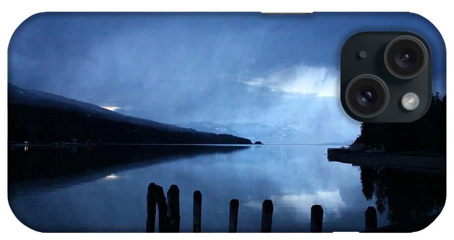 Lake Scene iPhone Case featuring the photograph Beautiful Bay by Lucy West