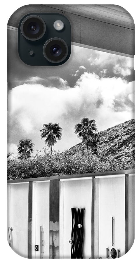 Doors iPhone Case featuring the photograph TUXEDO TERRACE Palm Springs CA by William Dey