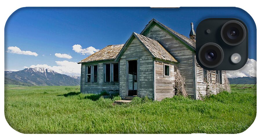 Old House iPhone Case featuring the photograph Better Days by Mitch Shindelbower