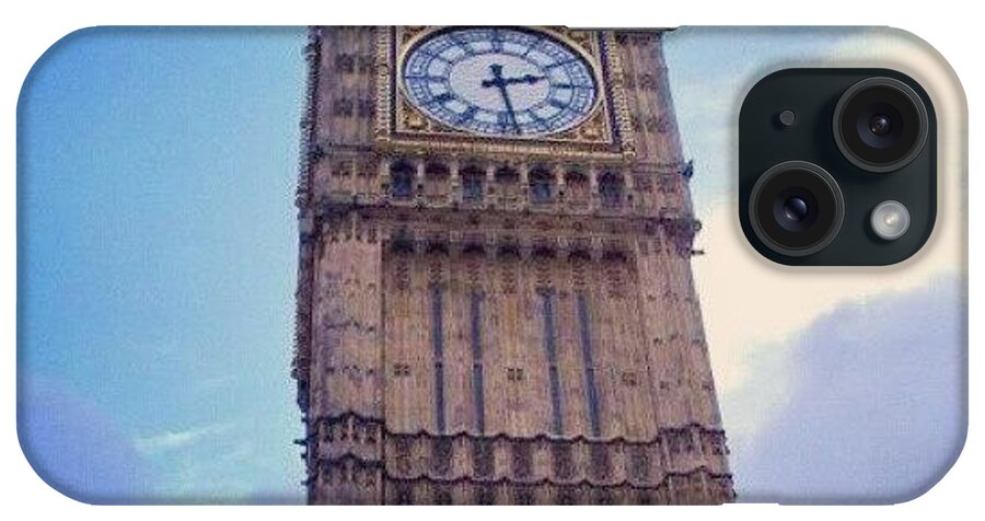 England iPhone Case featuring the photograph #bigben #housesofparliament #london by Lauren Dunn