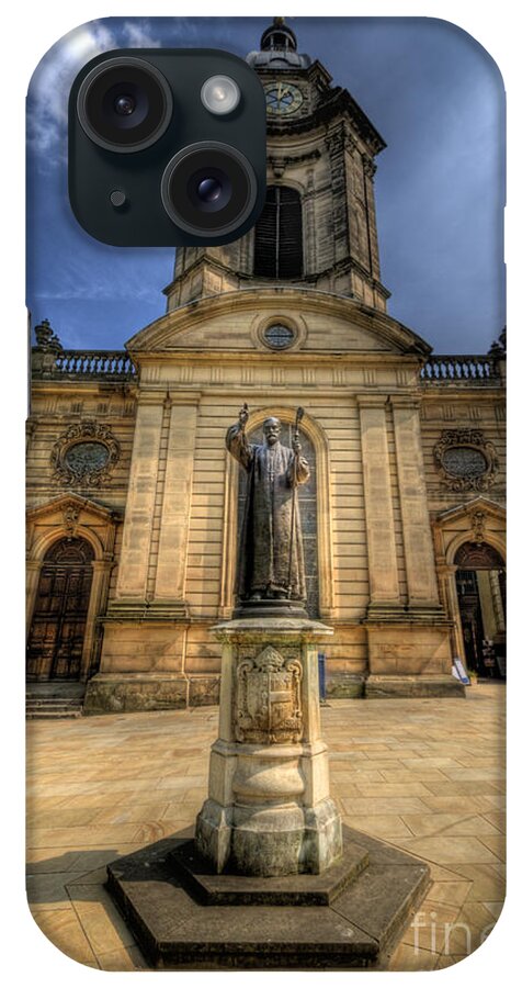 Church iPhone Case featuring the photograph Birmingham Cathedral 2.0 by Yhun Suarez