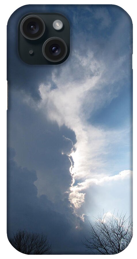 Sunset iPhone Case featuring the photograph Blue Sunset 1 by Cedric Hampton