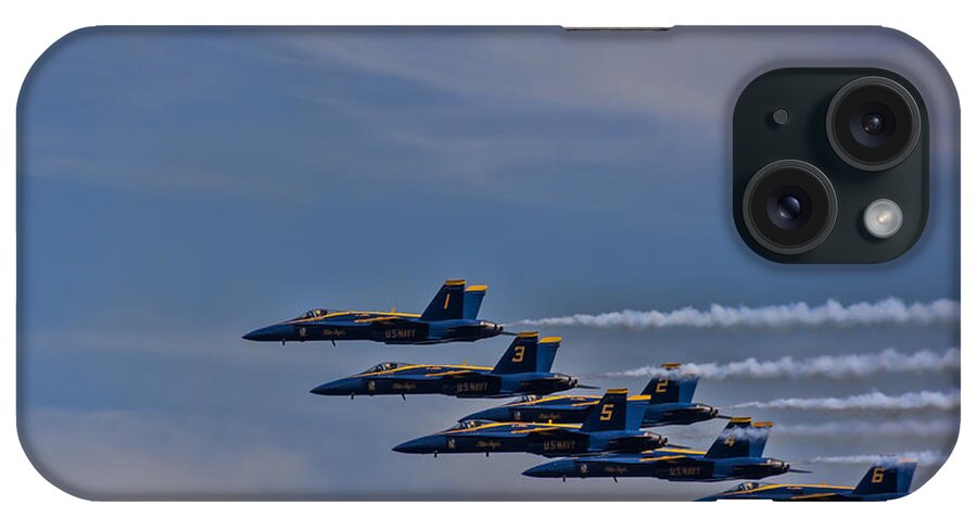 Blue Angels iPhone Case featuring the photograph Blues by David Gleeson