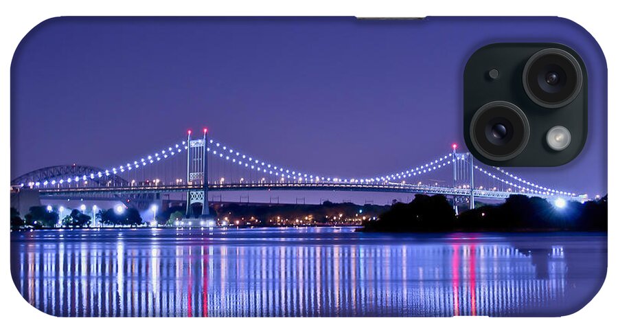 Bridge iPhone Case featuring the photograph Tri-Borough Bridge in NYC by Theodore Jones