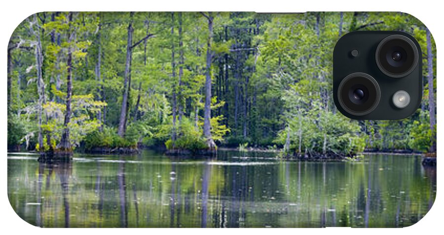 Trees iPhone Case featuring the photograph Brock Mill Pond by Rob Hemphill