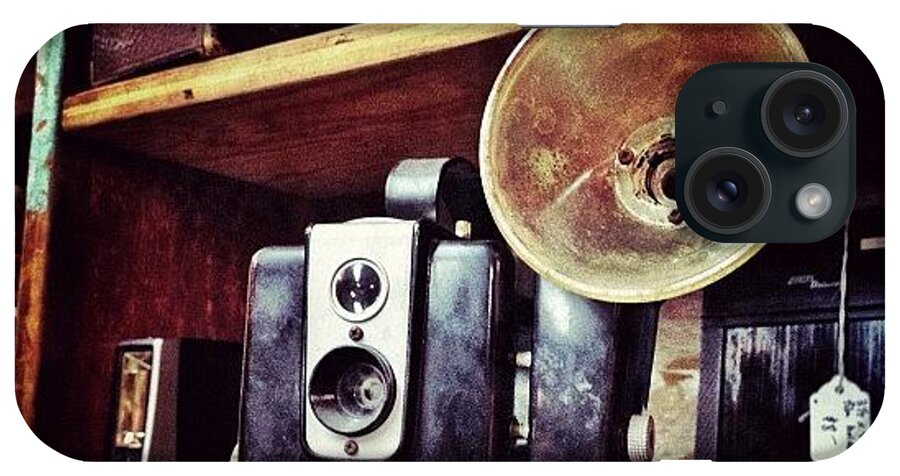 Antique iPhone Case featuring the photograph Brownie Hawkeye by Natasha Marco