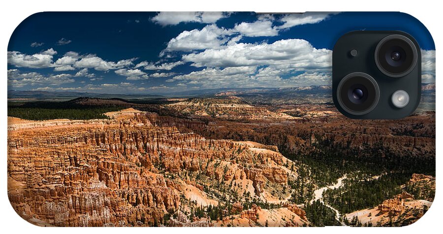 Bryce iPhone Case featuring the photograph Bryce Canyon Ampitheater by Larry Carr