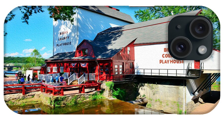 Bucks County Playhouse iPhone Case featuring the photograph Bucks County Playhouse by William Jobes