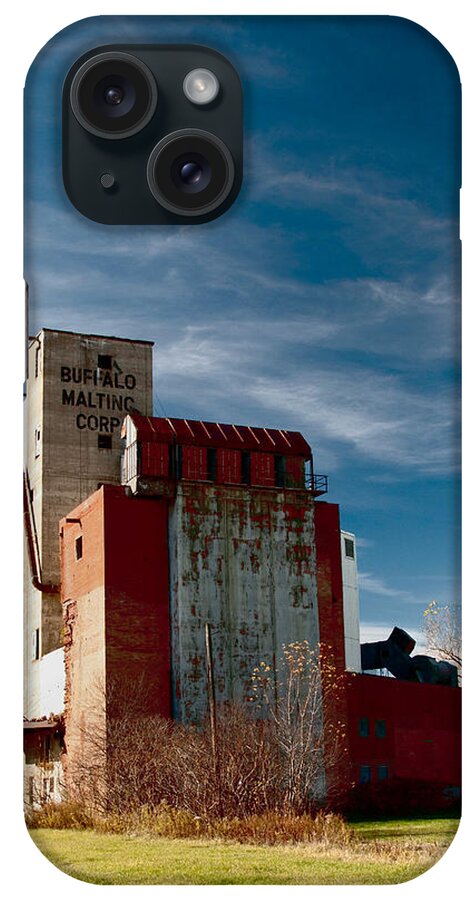 Buffalo iPhone Case featuring the photograph Buffalo Malting Corp 3414c by Guy Whiteley
