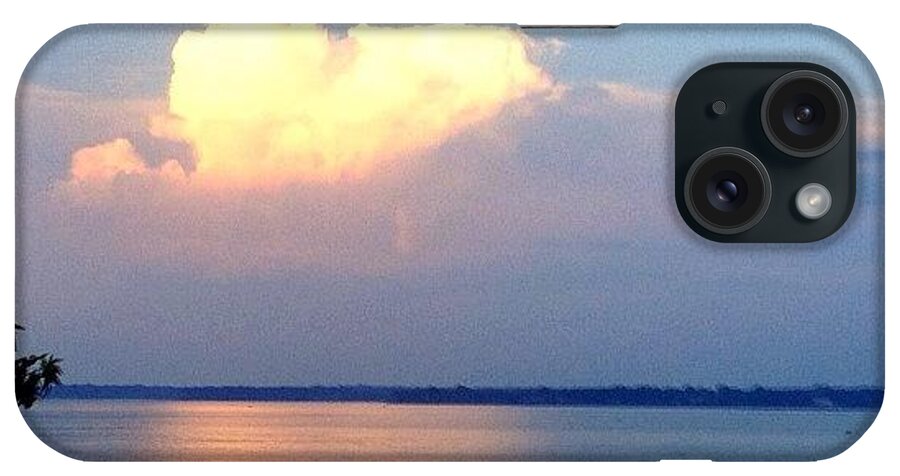 Instagram iPhone Case featuring the photograph ....ca-lude! #mysunset #sunset by Louis Bruno