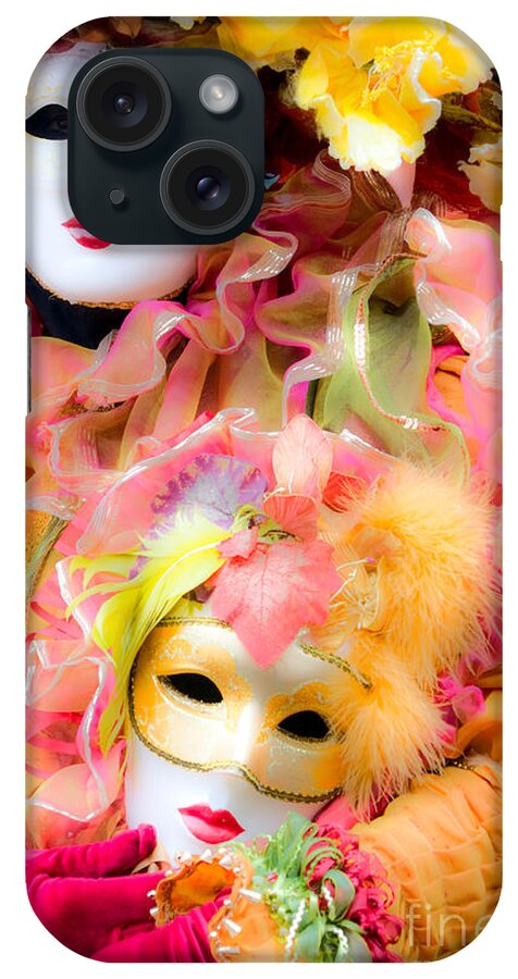 Carnaval iPhone Case featuring the photograph Carnival Mask by Luciano Mortula