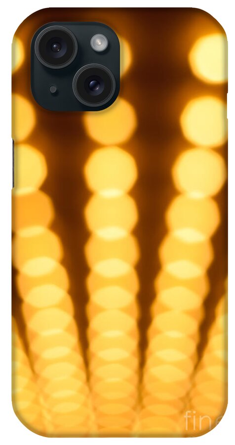 Abstract iPhone Case featuring the photograph Casino Lights Out of Focus by Paul Velgos