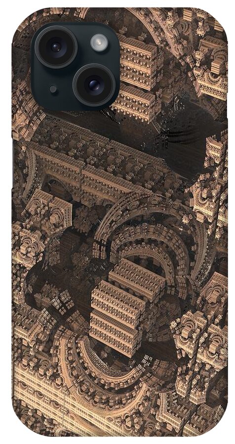 Fractal Art iPhone Case featuring the photograph Cathedral 1 by Jacob Bettany