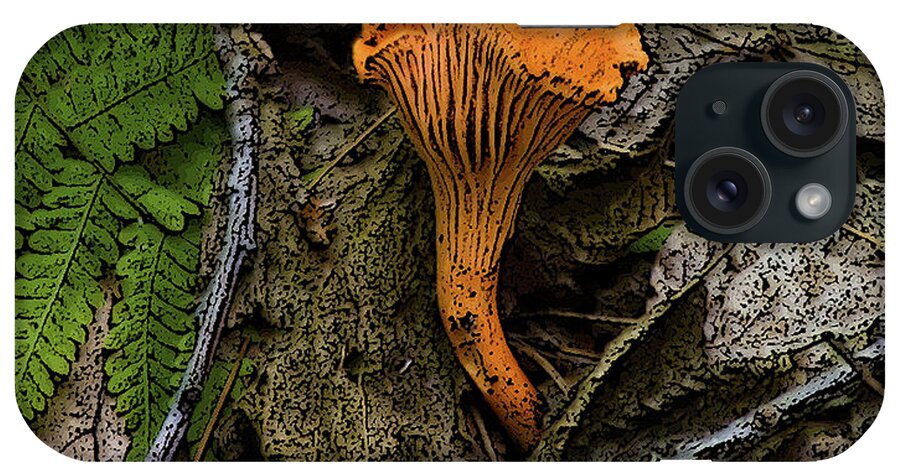 Nature iPhone Case featuring the photograph Chanterelle by Michael Friedman