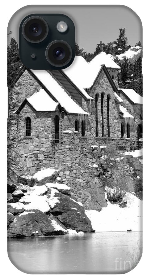 Church iPhone Case featuring the photograph Chapel on the Rocks No. 2 by Dorrene BrownButterfield