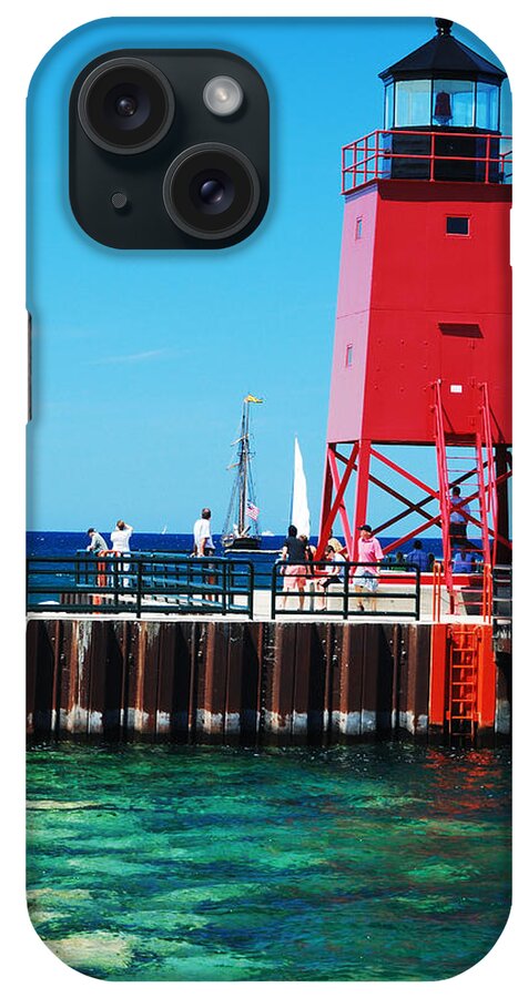 Jma iPhone Case featuring the photograph Charlevoix Light by Janice Adomeit