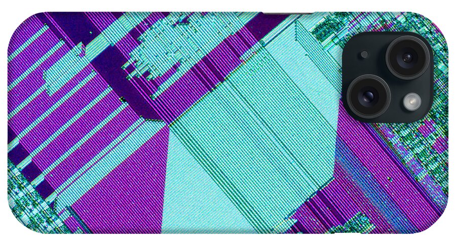 Science iPhone Case featuring the photograph Circuit Board by Michael W. Davidson